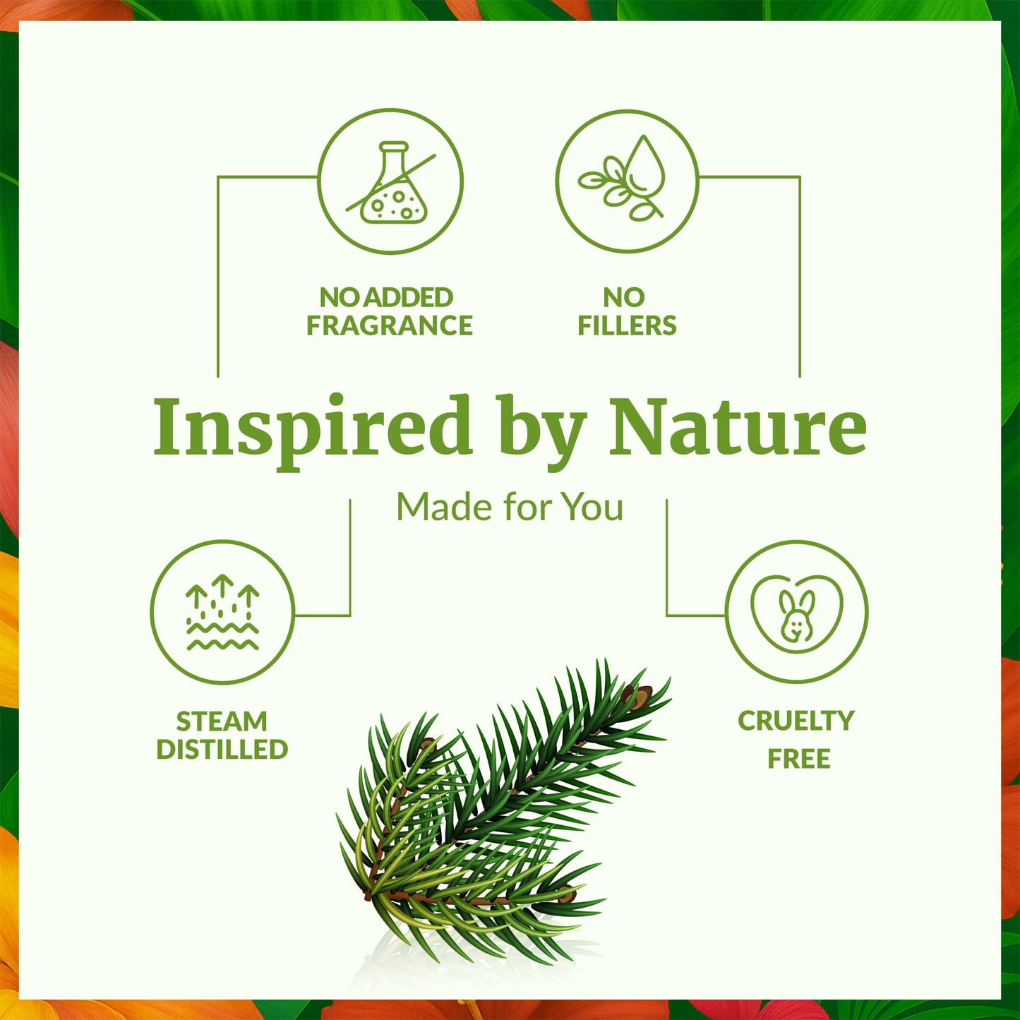 SVA Fir Balsam Essential Oil Organic – 4 oz (With Dropper) | 100% Natural Fir Oil