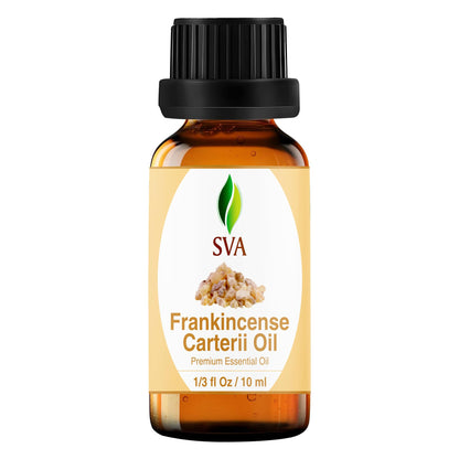 SVA Frankincense Essential Oil – 1/3 Fl Oz Boswellia Carterii, 100% Natural