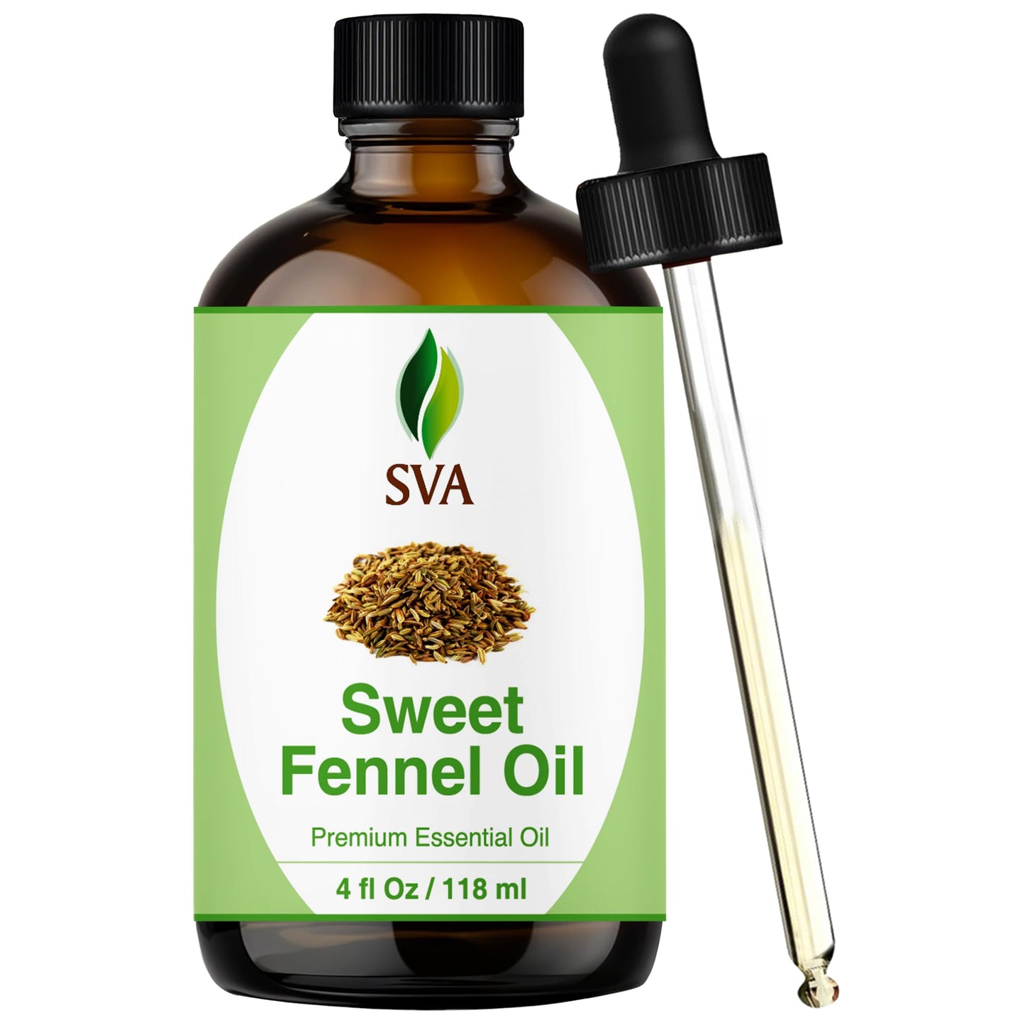 SVA Sweet Fennel Essential Oil 4oz - 100% Natural