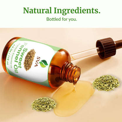 SVA Sweet Fennel Essential Oil 4oz - 100% Natural