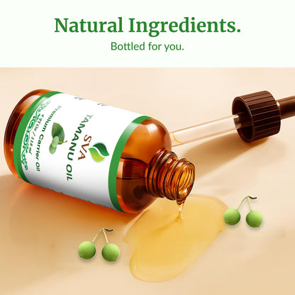 SVA Tamanu Oil - 4 Oz | 100% Natural Cold-Pressed Carrier Oil