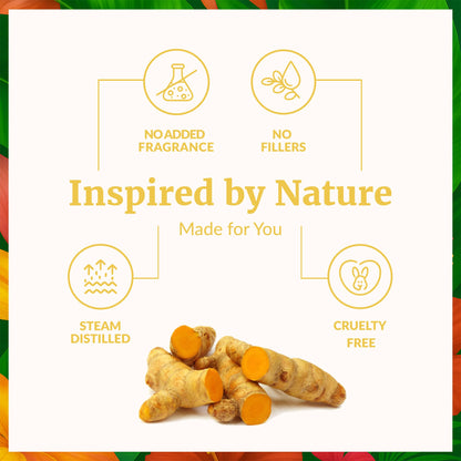 SVA Turmeric Essential Oil – 4 oz – 100% Natural – Diffuser, Skin & Hair Care