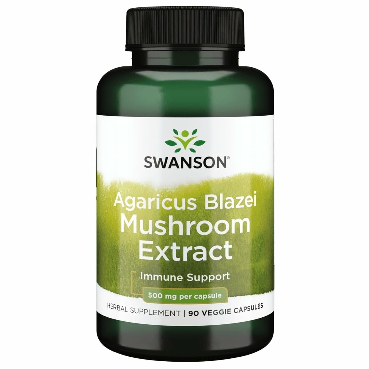 Swanson Agaricus Blazei Mushroom Extract 500 mg - 90 Caps | Immune Support