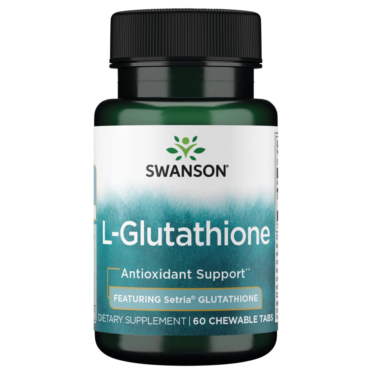 Swanson Amino Acid Supplements Sublingual L-Glutathione 50 mg - 60 Chewables