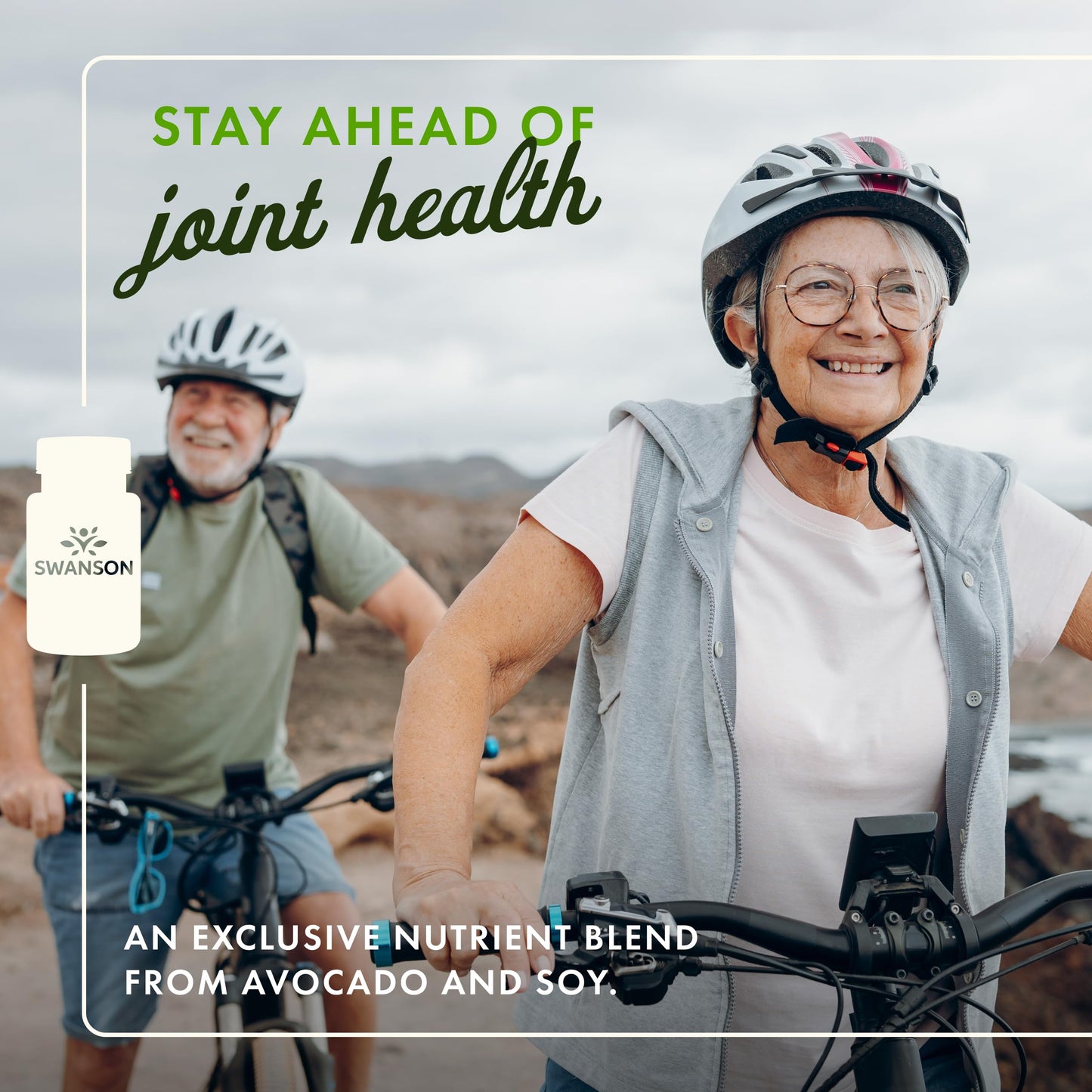 Swanson AvoVida - Avocado & Soybean Unsaponifiables for Joint Health & Mobility | 60 Caps