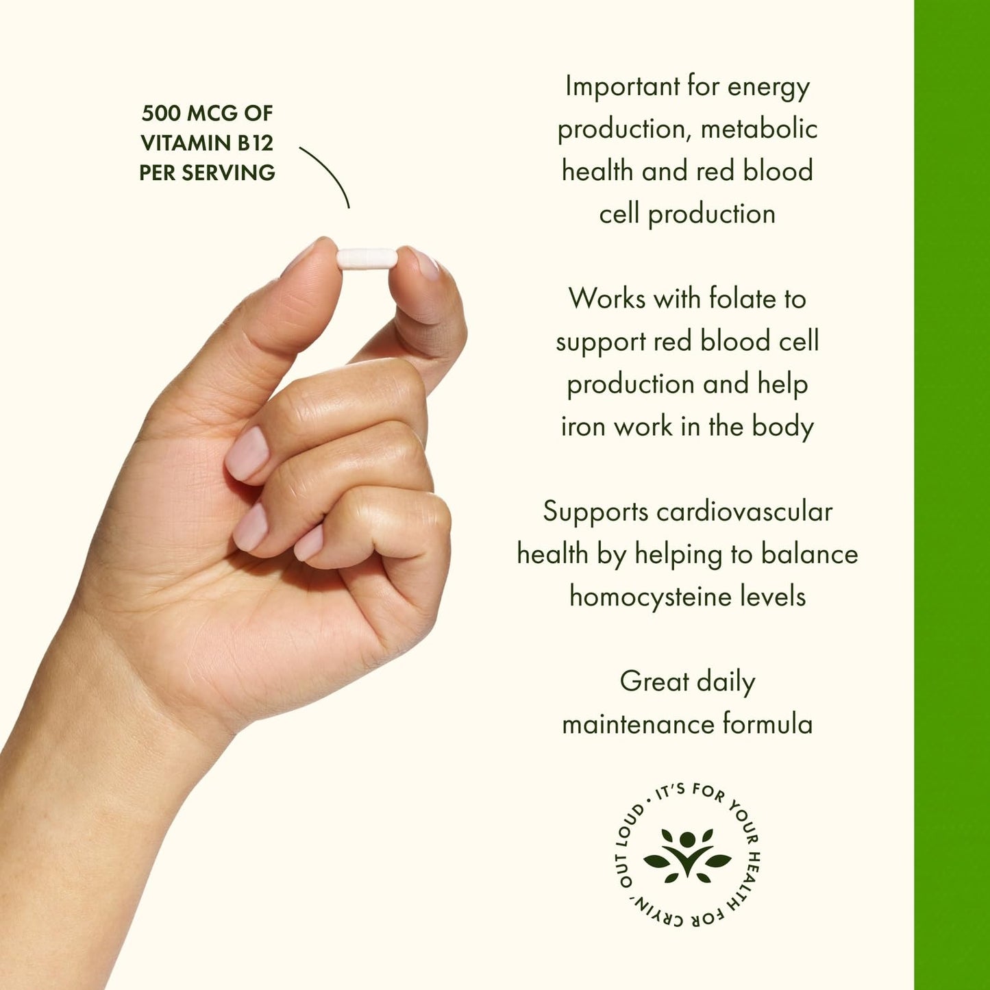 Swanson Vitamin B12 500 mcg, 2 Pack – Energy & Heart Support