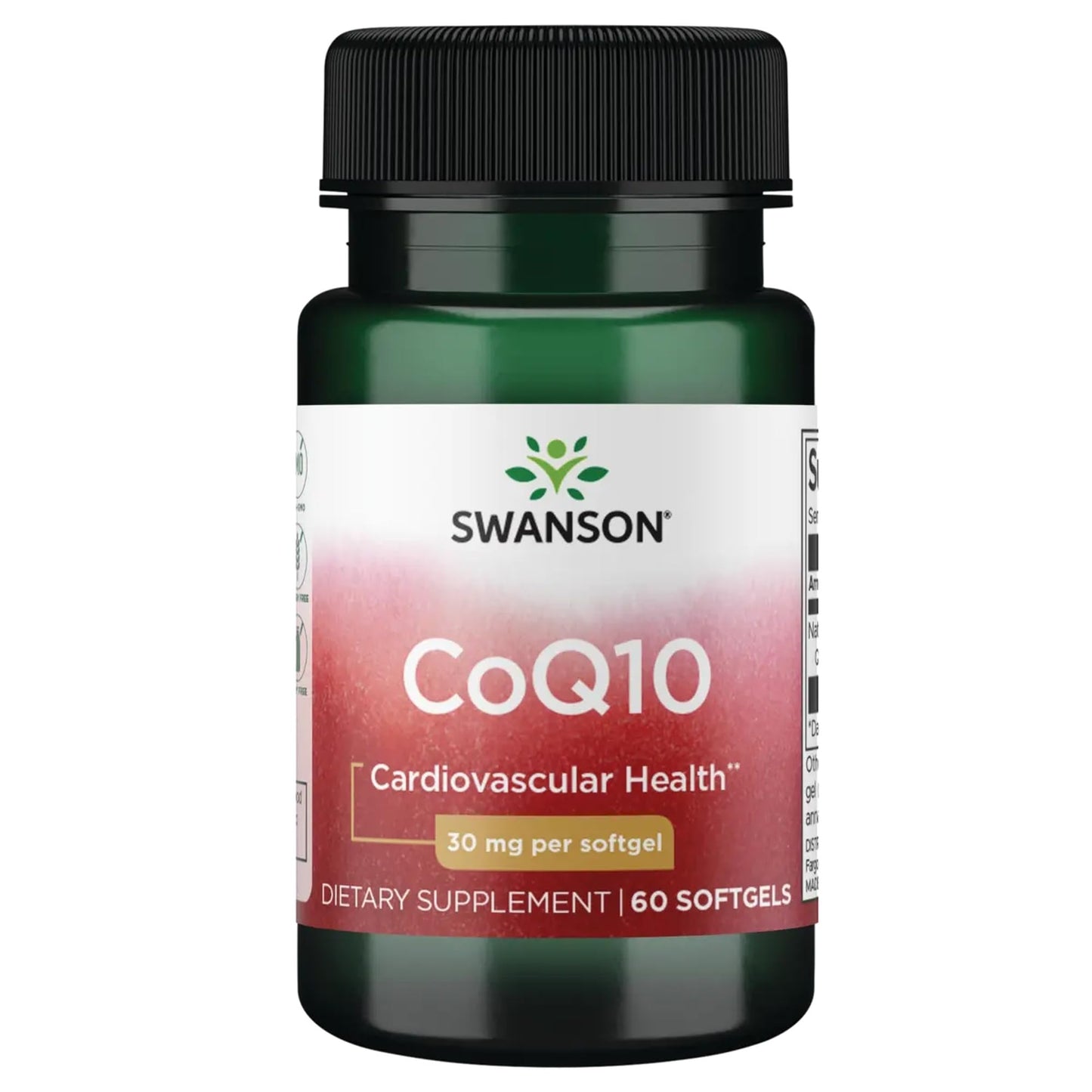 Swanson Coq10 30 Milligrams 30 Milligrams 60 Sgels