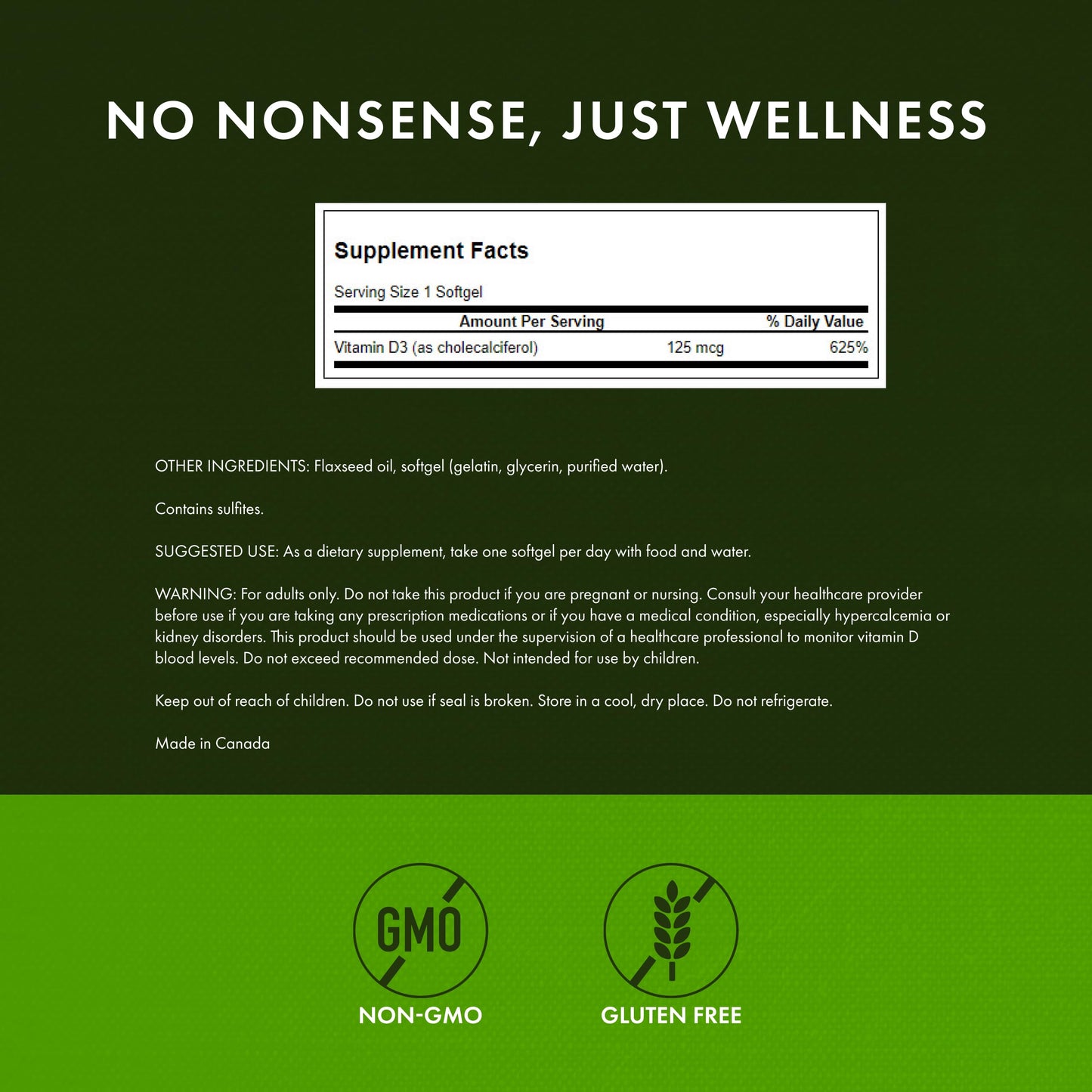 Swanson Vitamin D3 250 Softgels (3 Pack) – Bone Health & Immune Support