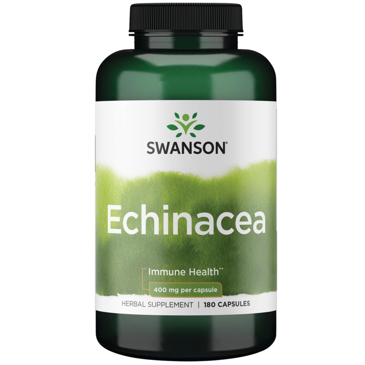 Swanson Echinacea 400 mg - 180 Capsules | Immune Support
