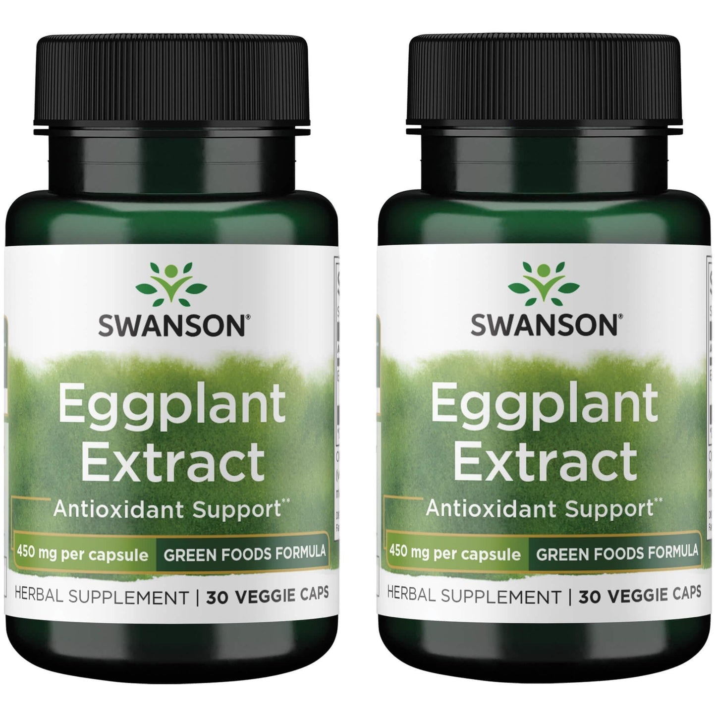 Swanson Eggplant Extract 20:1 450 mg – 30 Veg Capsules (2 Pack)