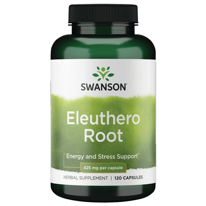 Swanson Eleuthero Root 425 Milligrams - 120 Capsules