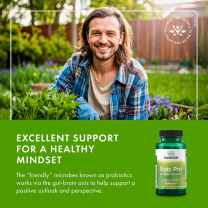Swanson Epic-Pro 25-Strain Probiotic – 30B CFU, Digestive & Immune Support