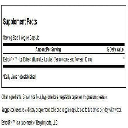 Swanson Estro8Pn Hop Extract 10 mg – 60 Veg Caps (2 Pack)