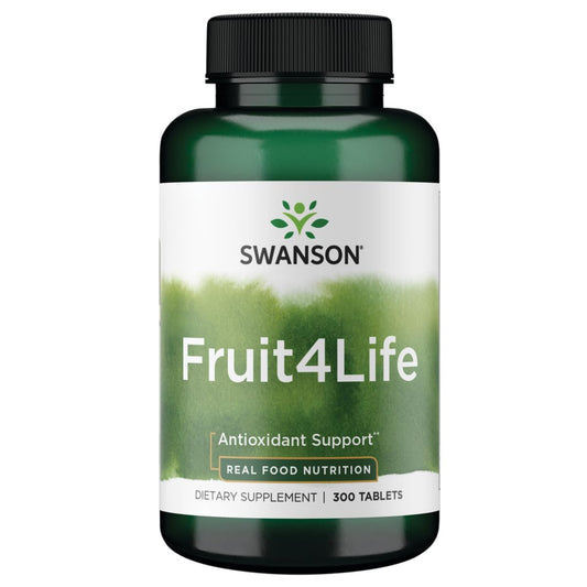 Swanson Fruit4Life 300 Tabs – Antioxidant Fruit Tablet Complex BritishVita | Premium UK Vitamins & Wellness Supplements