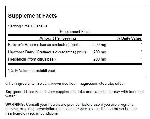 Swanson Full Spectrum Herbal Circulatory Care - 60 Capsules | Swanson Health
