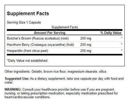 Swanson Full Spectrum Herbal Circulatory Care - 60 Capsules | Swanson Health