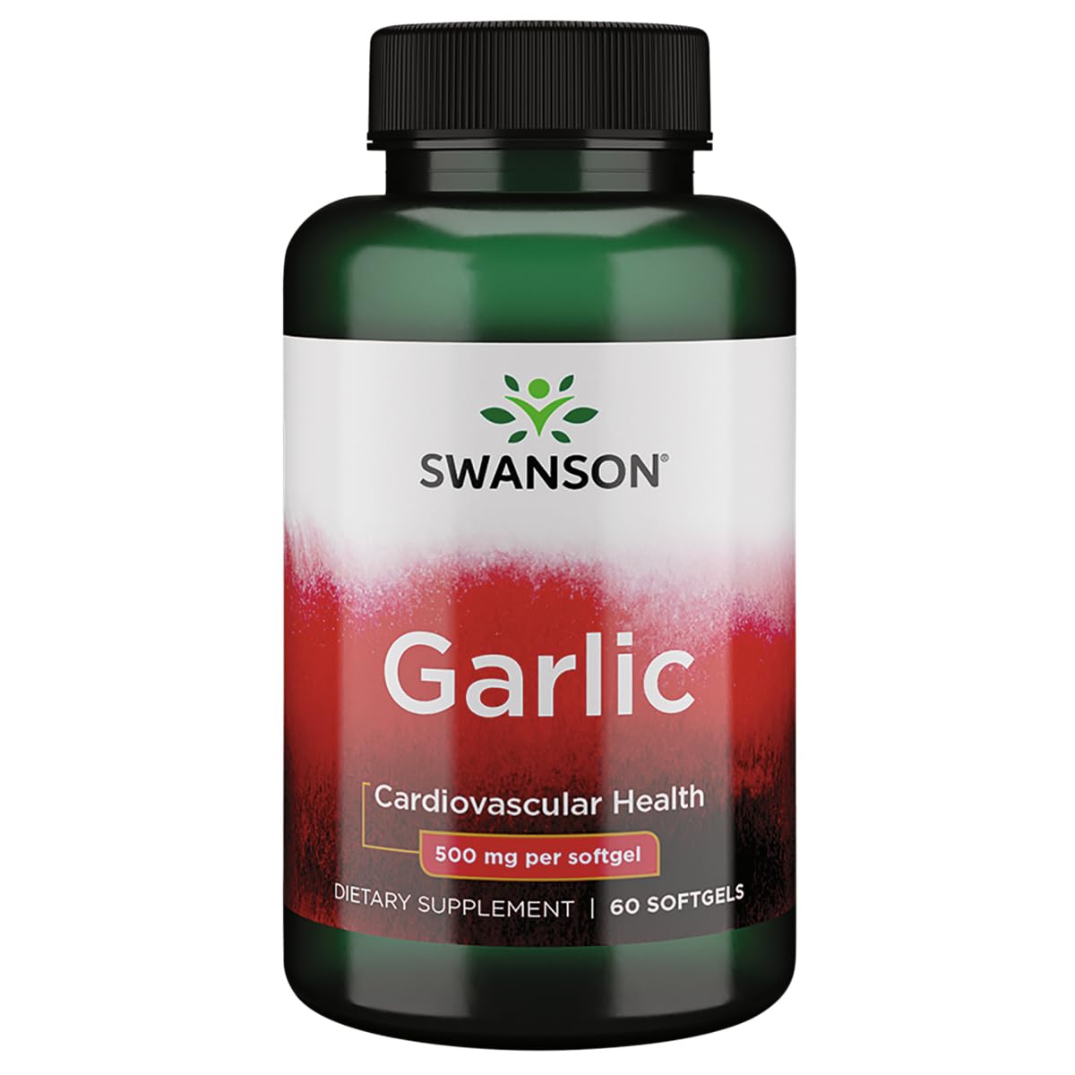 Swanson Garlic 500 mg - 60 Softgels | Cardiovascular & Immune Support