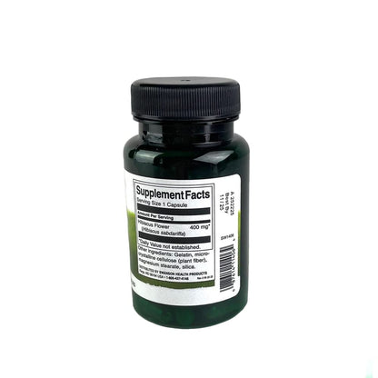 Swanson Full-Spectrum Hibiscus Flower – 400mg, 60 Capsules (2 Pack)