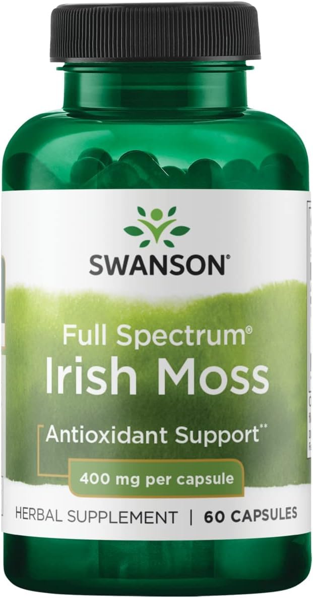 Swanson Full Spectrum Irish Moss 400 mg - 60 Capsules