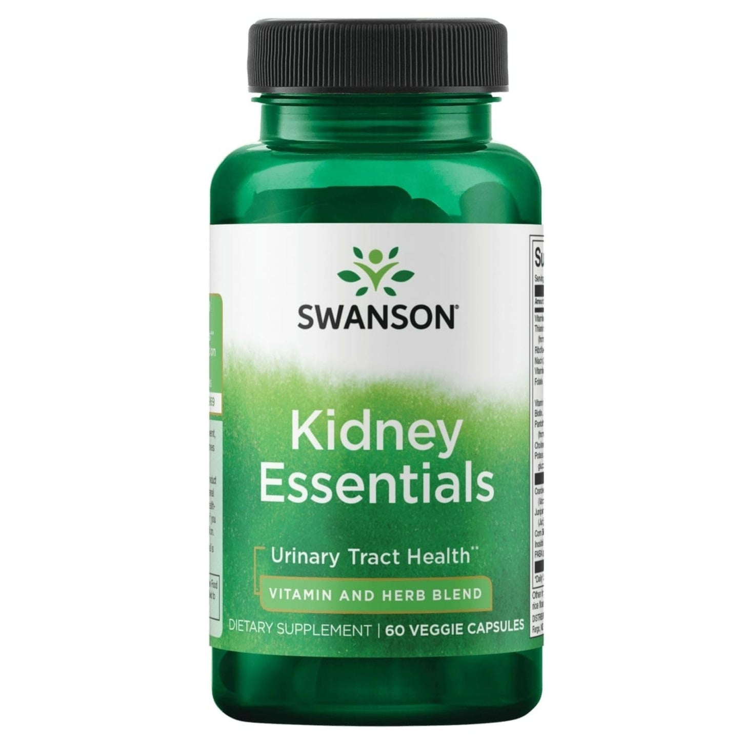 Swanson Kidney Essentials 60 Veg Capsules | Urinary Health Support