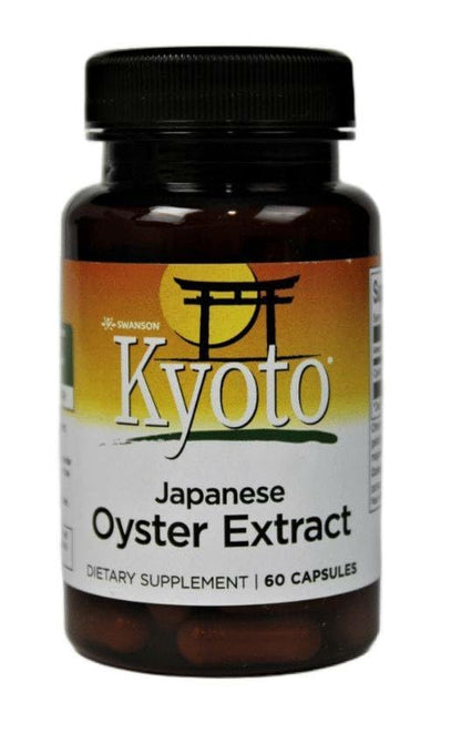 Swanson Kyoto Japanese Oyster Extract – Natural Wellness & Drive Support (500 mg, 60 capsules) – 2 Pack