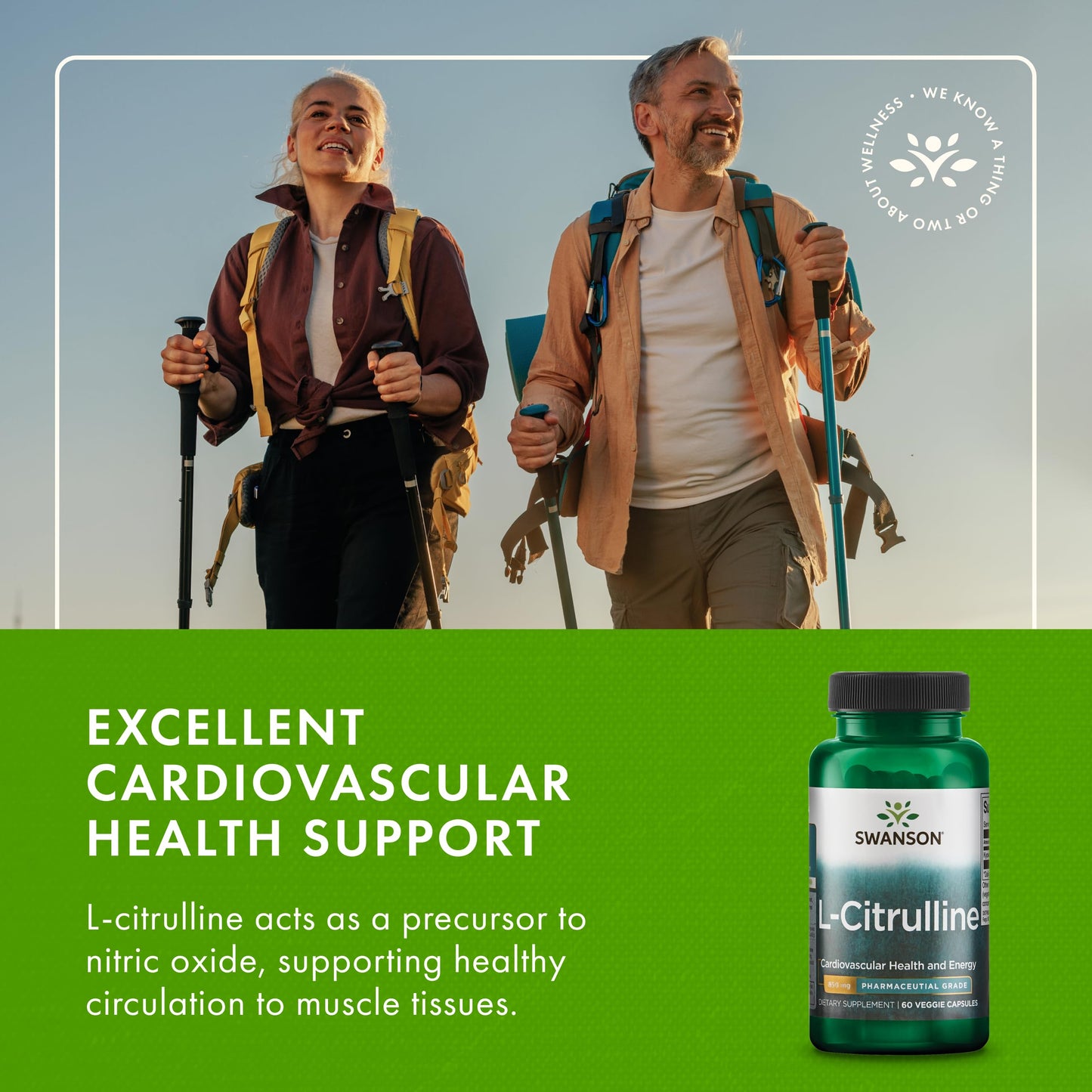 Swanson L-Citrulline - Natural Supplement Promoting Cardiovascular Health & Energy Support