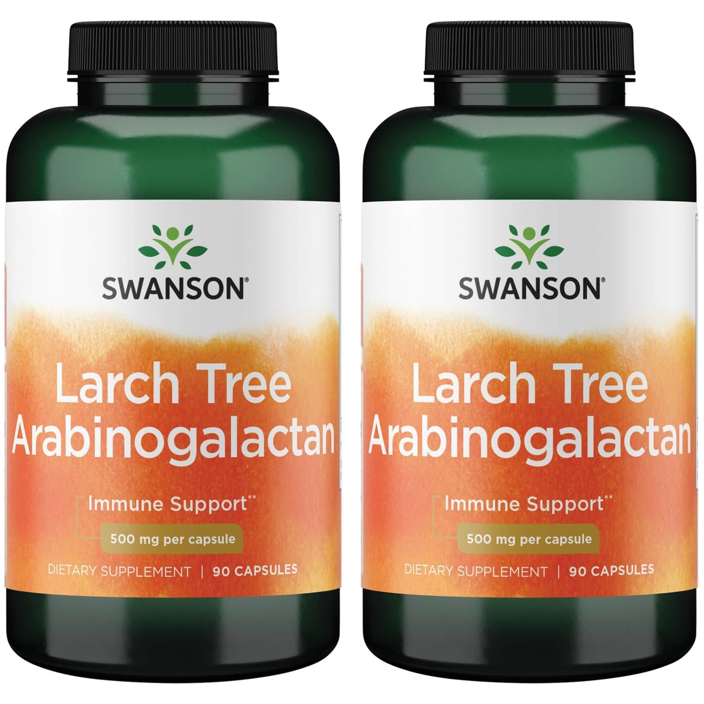 Swanson Larch Arabinogalactan 500 mg 90 Caps (2 Pack) – Immune Support