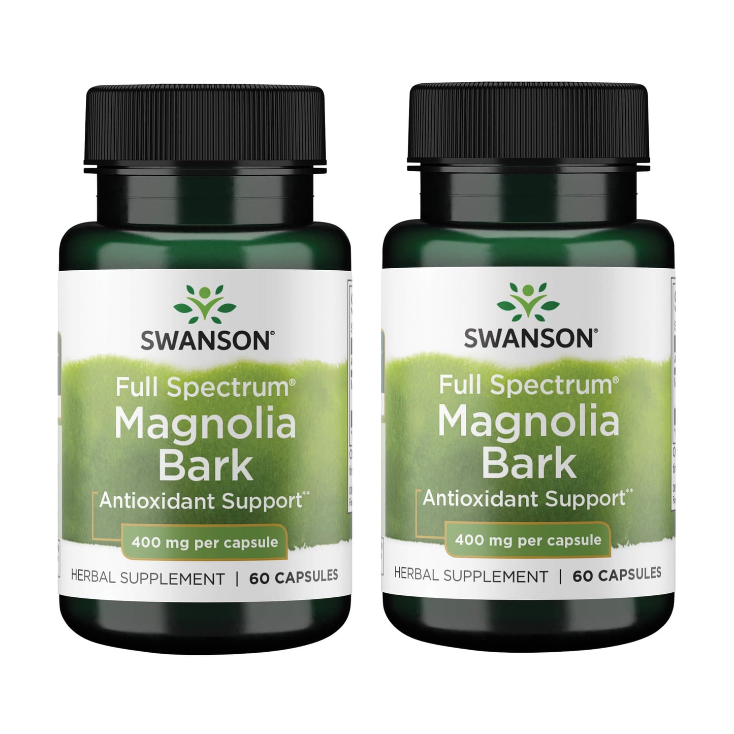 Swanson Magnolia Bark: Nervous System & Digestive Support (60 Caps)