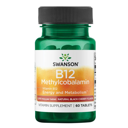 Swanson Methylcobalamin B-12 2.5 mg High Absorption - 60 Tabs