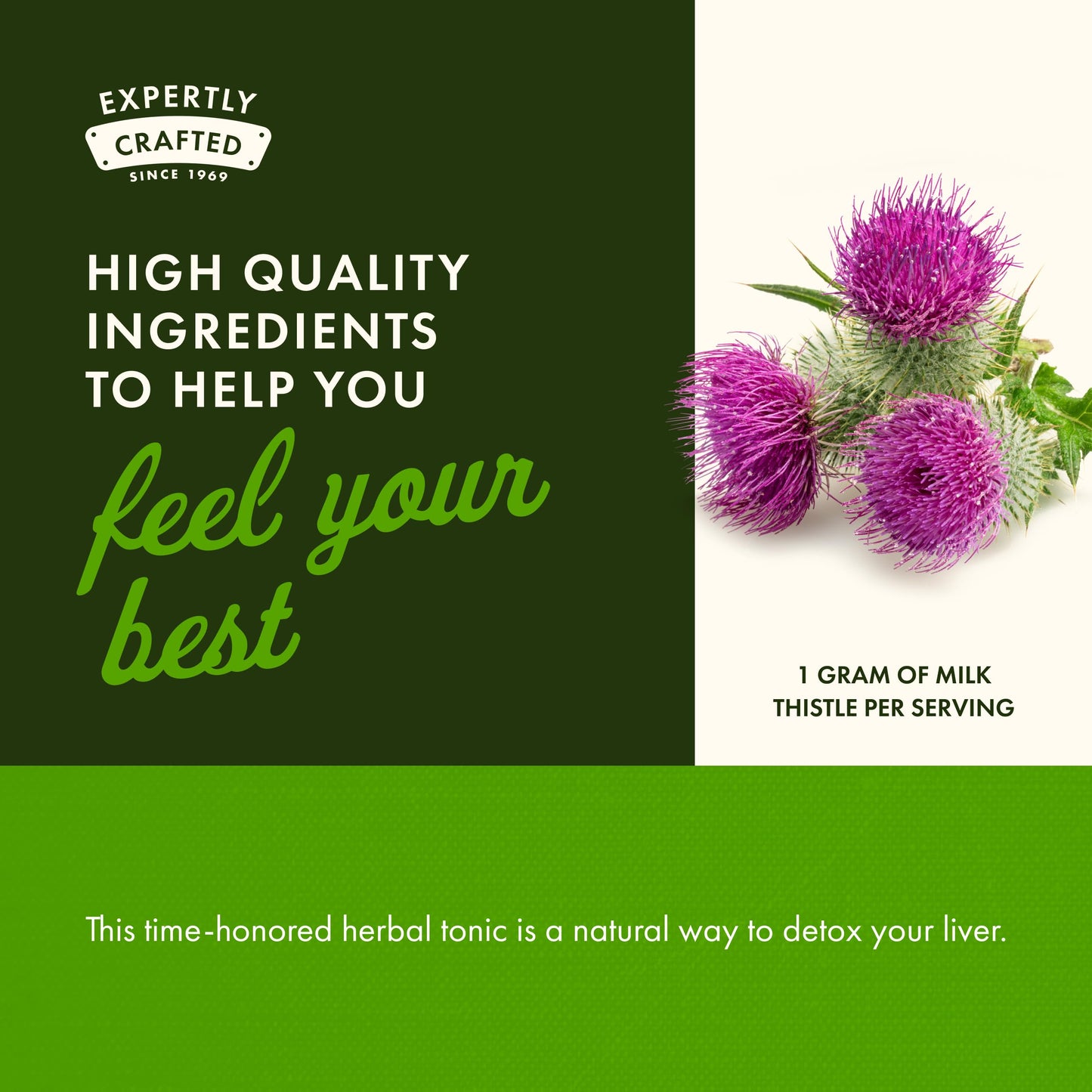 Swanson Milk Thistle - Herbal Liver Support (100 Capsules, 500mg) 3-Pack