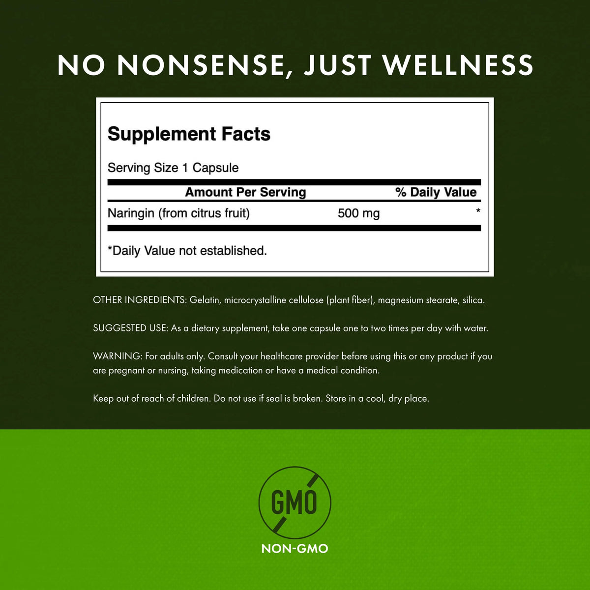 Swanson Naringin 500 mg | 60 Capsules (4 Pack) – Grapefruit Bioflavonoid BritishVita | Premium UK Vitamins & Wellness Supplements