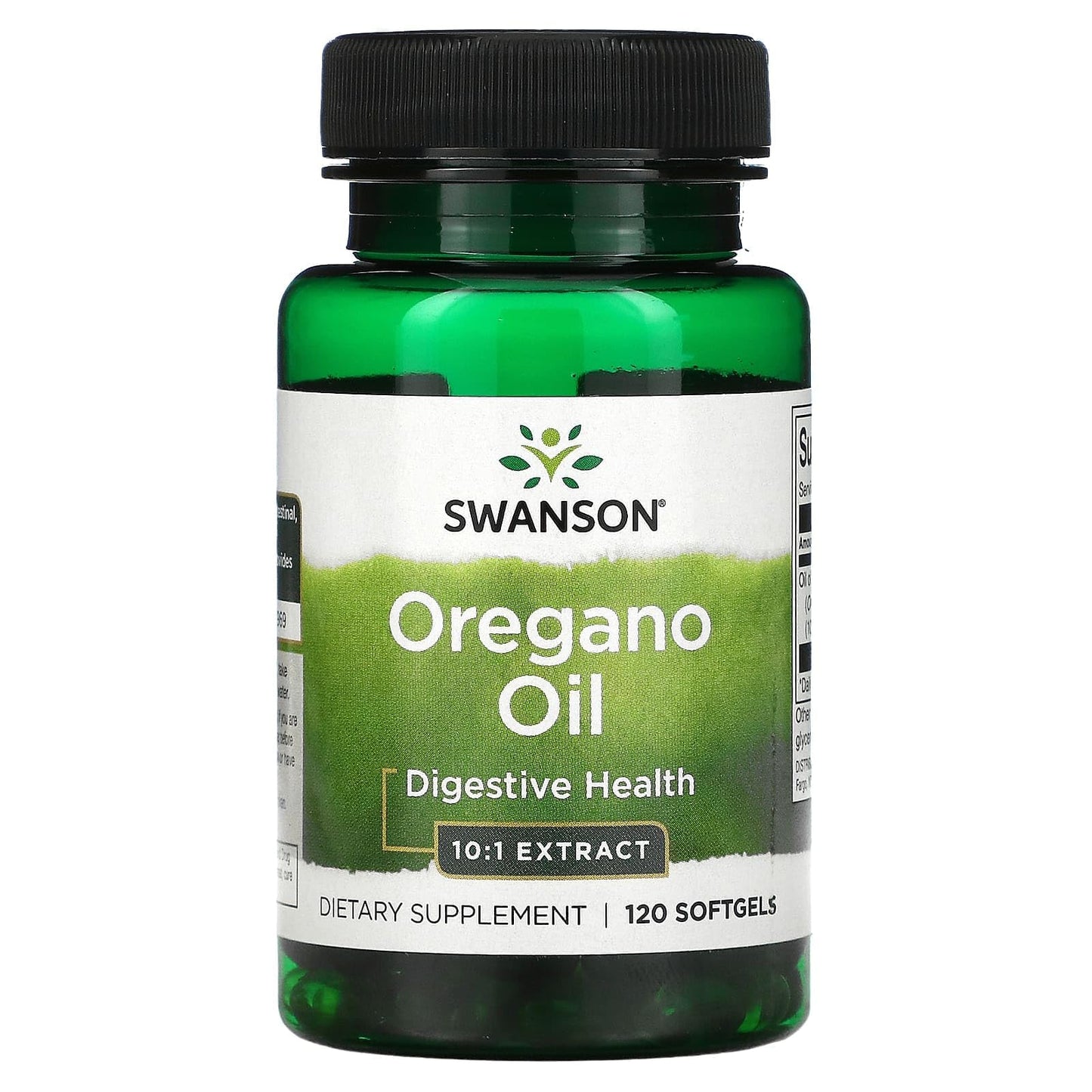 Swanson Oregano Oil 10:1 Extract | Digestive & Respiratory Support | 120 Softgels (2 Pack)