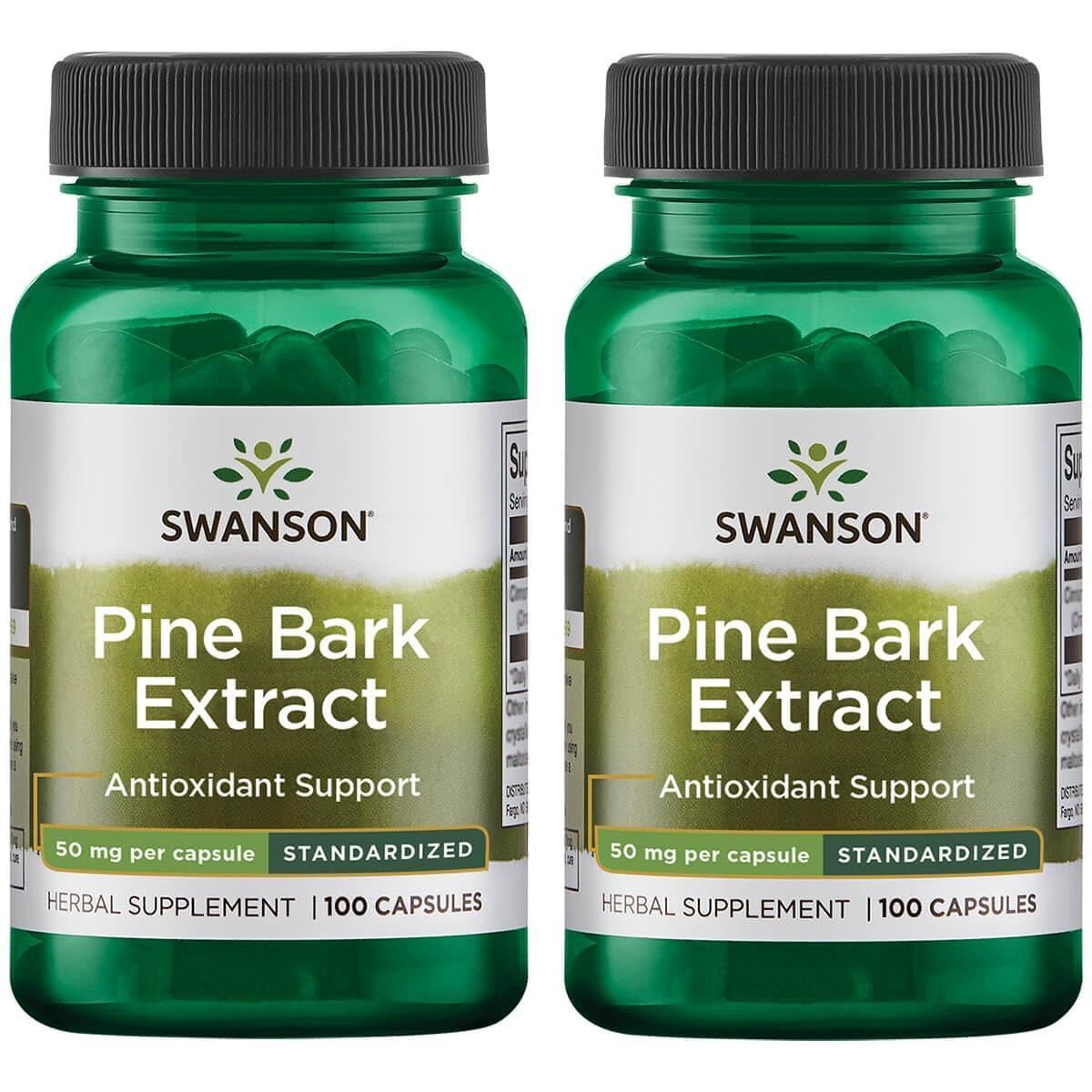 Swanson Pine Bark Extract 50 mg – 100 Capsules (2 Pack)