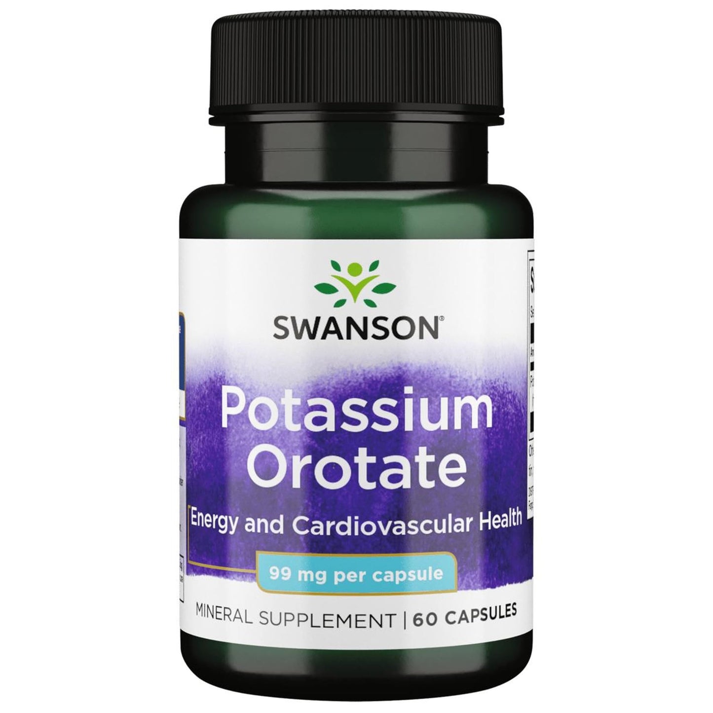 Swanson Potassium Orotate 99 mg – 60 Capsules