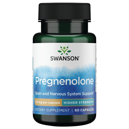 Swanson High Potency Pregnenolone 25 mg - 60 Capsules