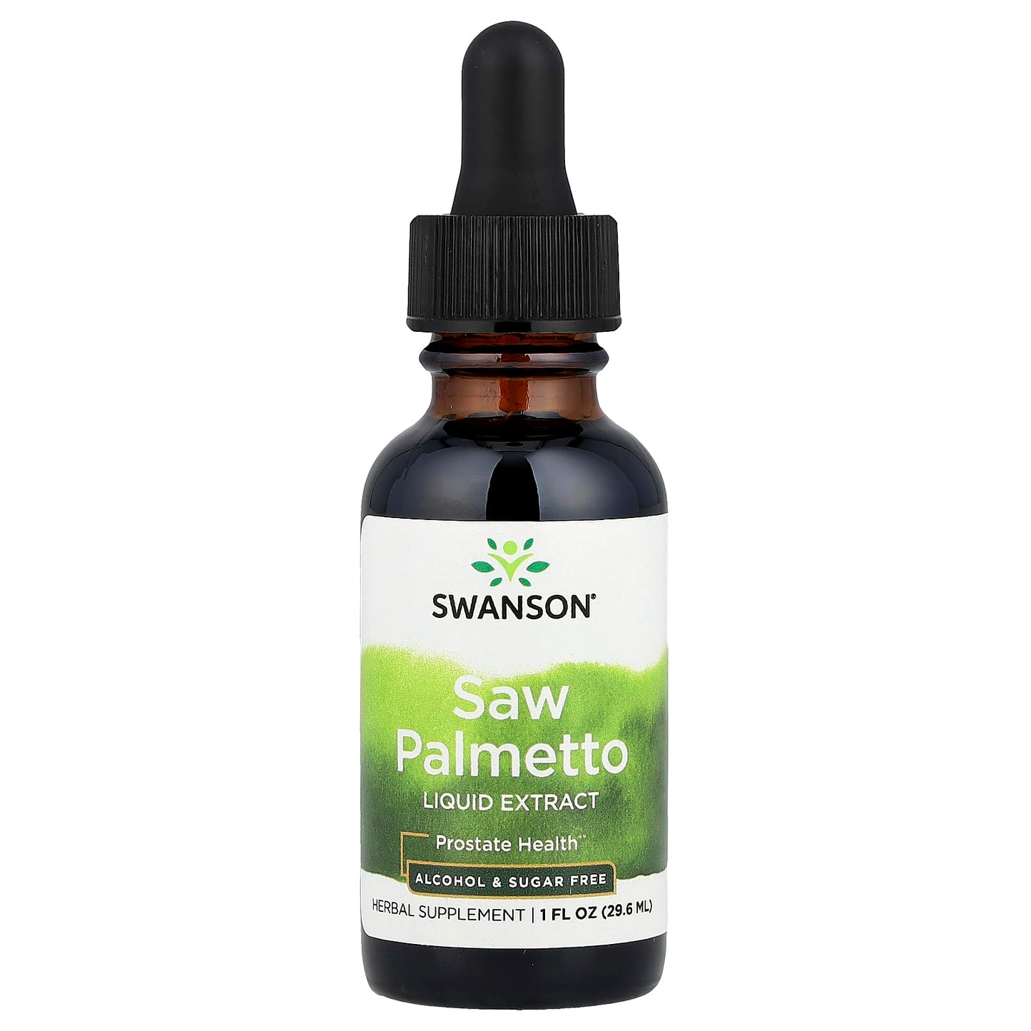 Swanson Saw Palmetto Liquid Extract 1 FL OZ – Prostate Health