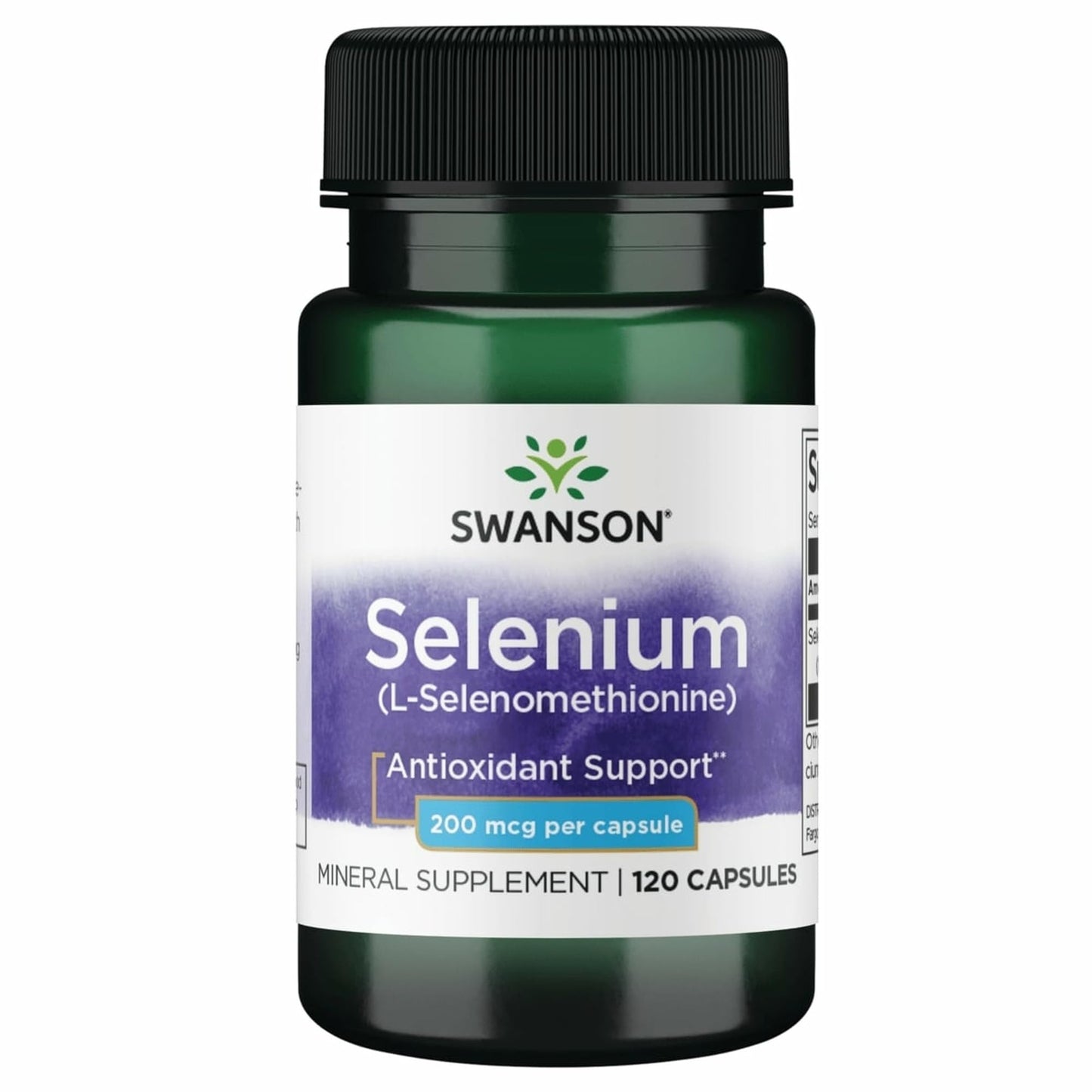 Swanson Semsc Selenium 200 mcg - 120 Capsules | Selenium Supplement