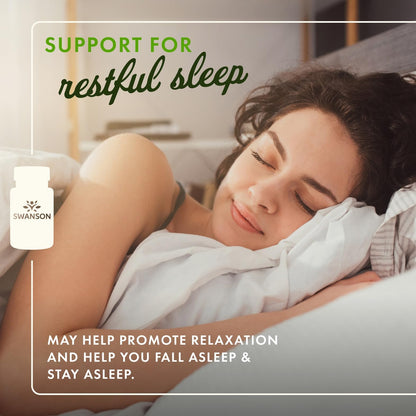 Swanson Sleep Essentials: GABA & Melatonin - 60 Veg Capsules