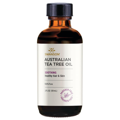Swanson Tea Tree Oil 2 fl oz – 1% Pure Australian Tea Tree Oil