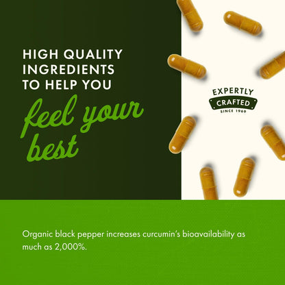 Swanson Premium Turmeric & Black Pepper - Antioxidant, Digestion & Joint Support - 90 Veg Caps (3 Pack)