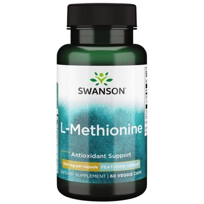 Swanson ULT L-METHIONINE AJI 500MG - 60 Veg Capsules