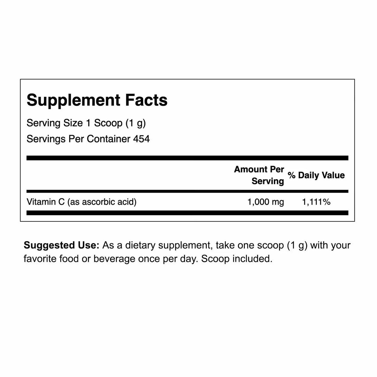 Swanson Vitamin C Powder 100% Pure Ascorbic Acid – Immune Support, Skin & Cardiovascular Health | 1000 mg per Serving, 1 lb, 3 Pack BritishVita | Premium UK Vitamins & Wellness Supplements