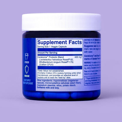Swanson WIO Happy Mind, Happy Gut Probiotics – Digestive Stress Support