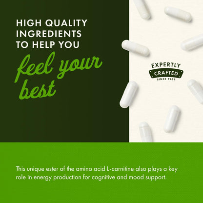 Swanson Acetyl-L-Carnitine – Cognitive Support & Muscle Health (2-Pack, 100 Veggie Caps)