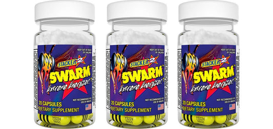 Swarm Extreme Energizer 20 Capsules (3-Pack) BritishVita | Premium UK Vitamins & Wellness Supplements