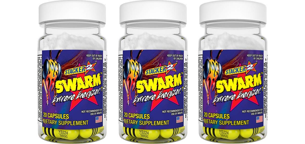 Swarm Extreme Energizer 20 Capsules (3-Pack)