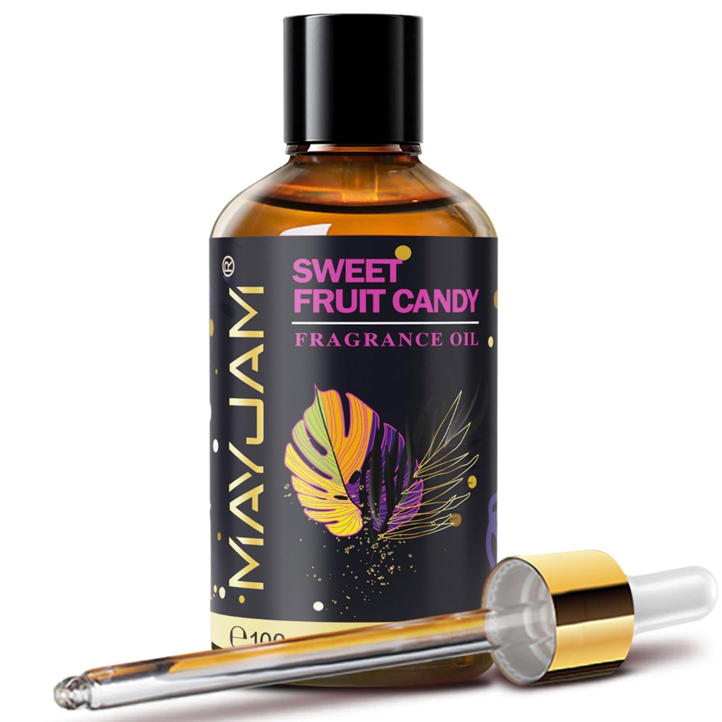 Sweet Fruit Candy Fragrance Oil for Diffusers - MAYJAM 100ml (3.38fl oz) Long-Lasting Scent