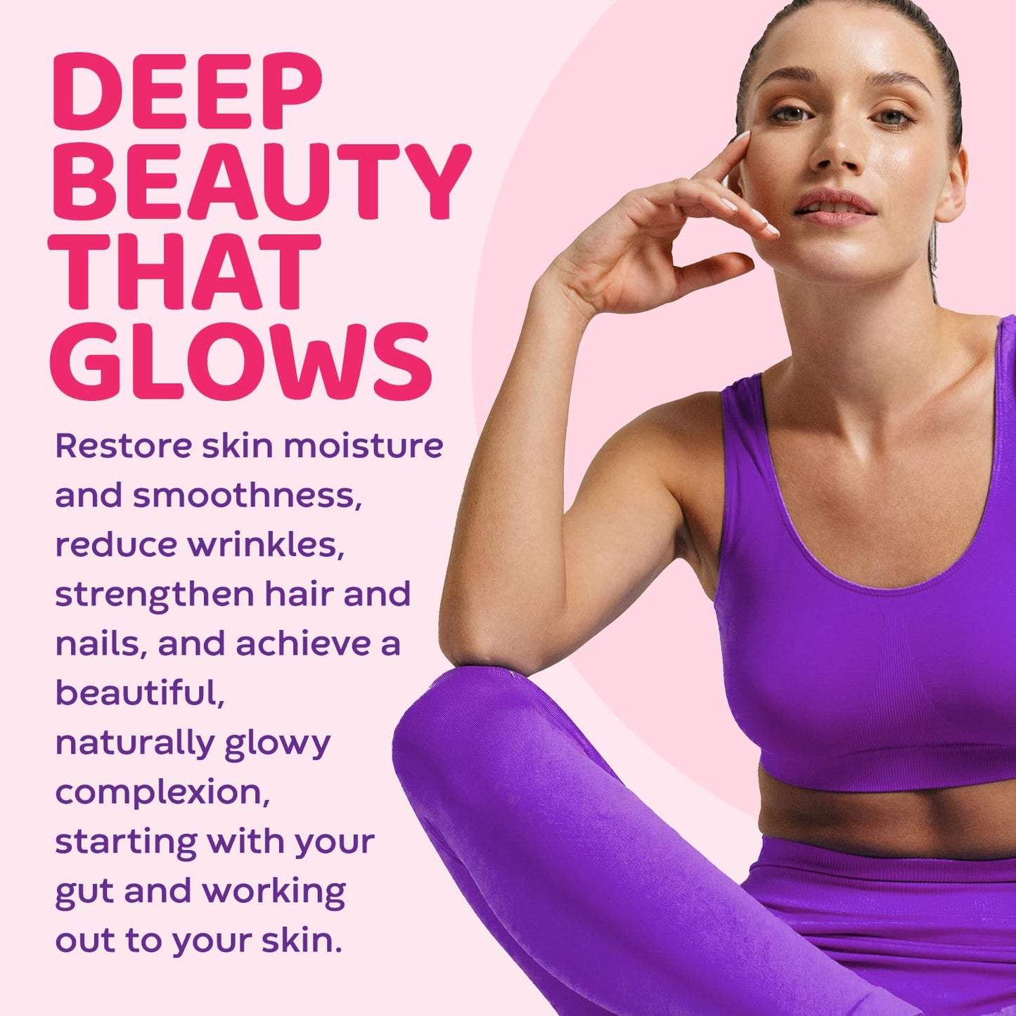 Sweet N Glow Zero Calorie Sugar Free Sweet'Ner with Collagen – 30 Servings Salted Carmel
