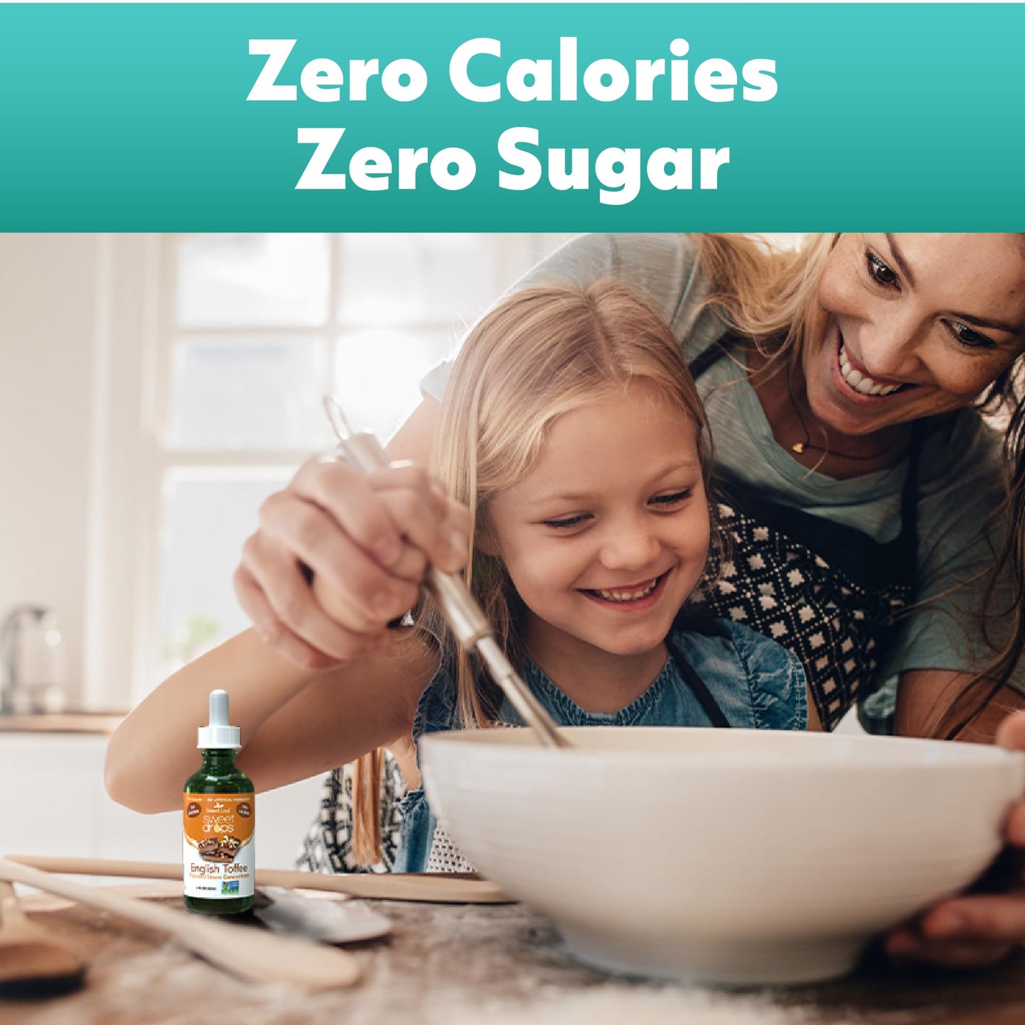 SweetLeaf Valencia Orange Sweet Drops – Zero-Calorie Stevia Liquid (2 oz)