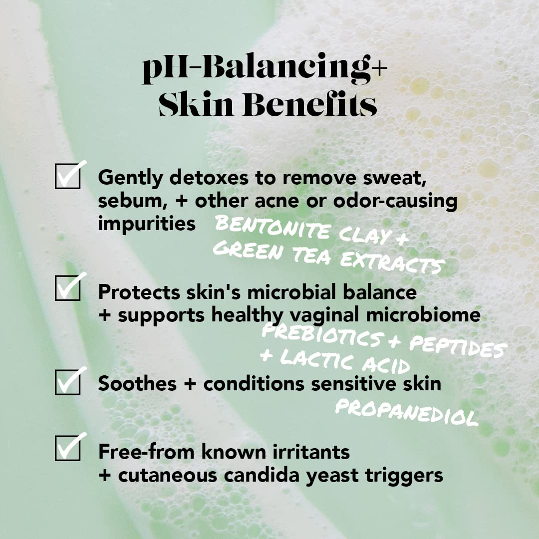 SweetSpot Labs Microbiome Balancing Feminine Wash - pH Balanced, Unscented, 8 oz | Gynecologist Tested